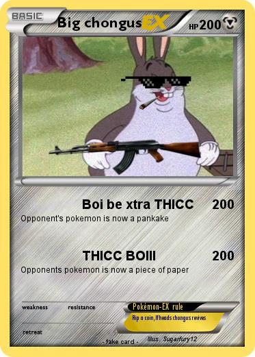 Pokemon Big chongus