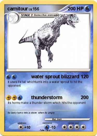 Pokemon carnitour