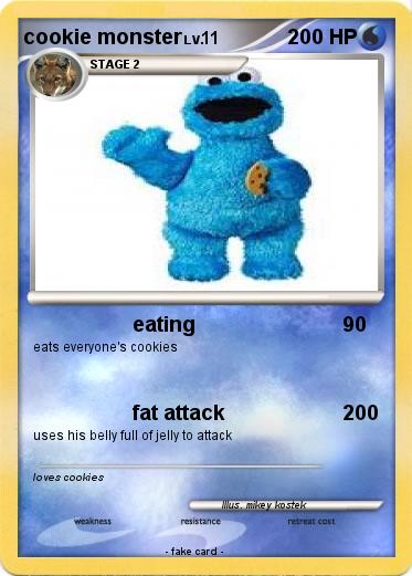 Pokemon cookie monster