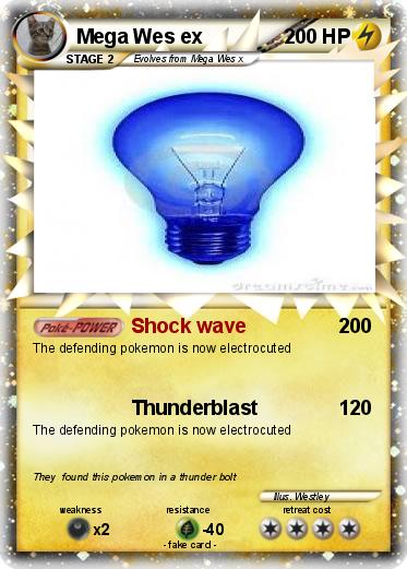 Pokemon Mega Wes ex
