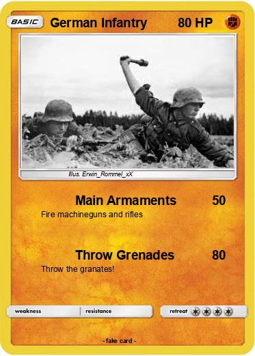 Pokemon German Infantry