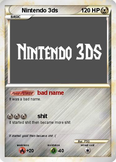 Pokemon Nintendo 3ds