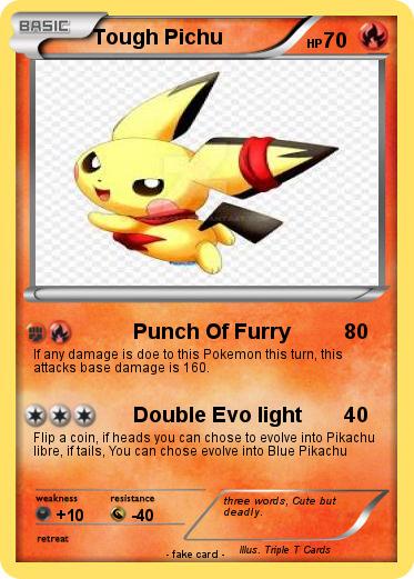 Pokemon Tough Pichu