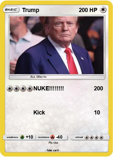 Pokemon Trump