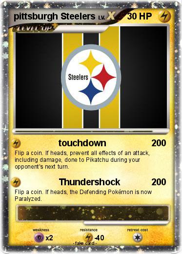 Pokemon pittsburgh Steelers