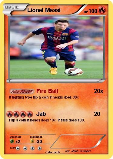 Pokemon Lionel Messi