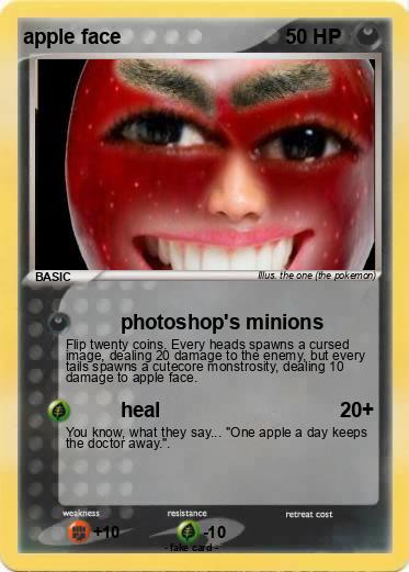 Pokemon apple face