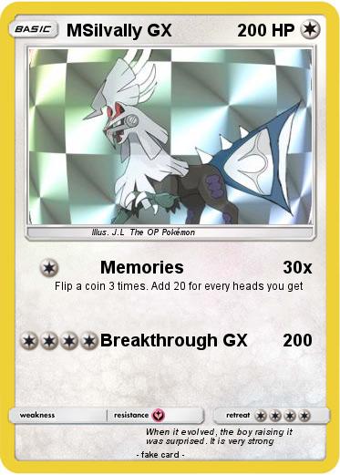 Pokemon MSilvally GX
