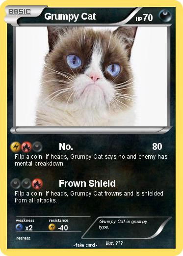 Pokemon Grumpy Cat