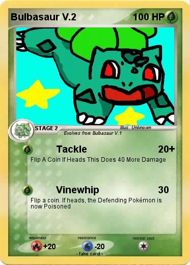 Pokemon Bulbasaur V.2