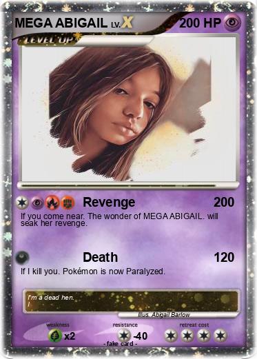 Pokemon MEGA ABIGAIL