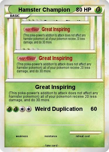 Pokemon Hamster Champion