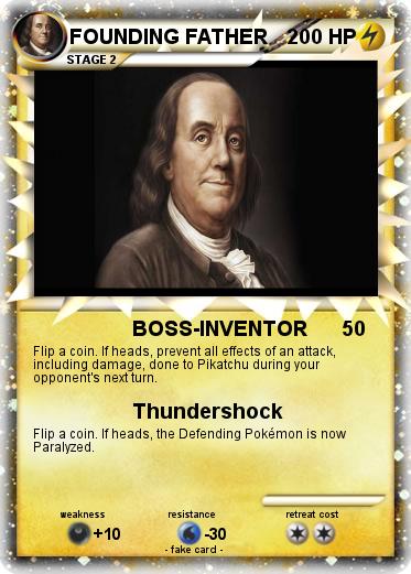 Pokemon FOUNDING FATHER