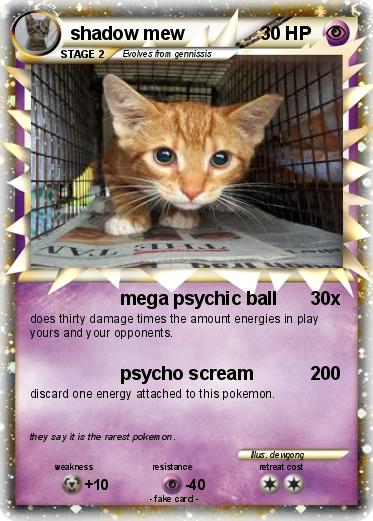 Pokemon shadow mew