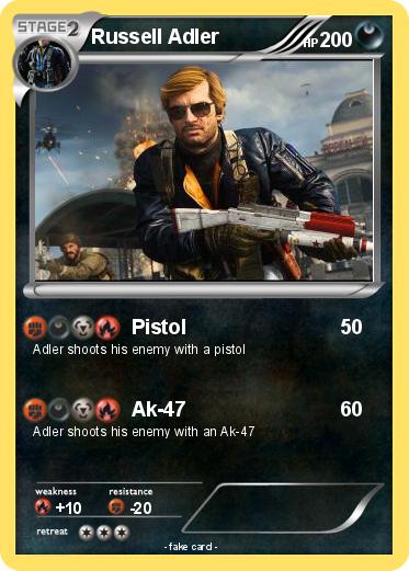 Pokemon Russell Adler