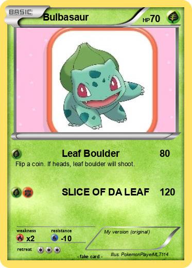 Pokemon Bulbasaur