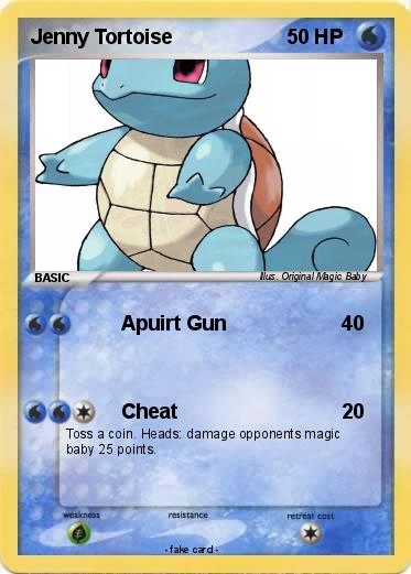 Pokemon Jenny Tortoise