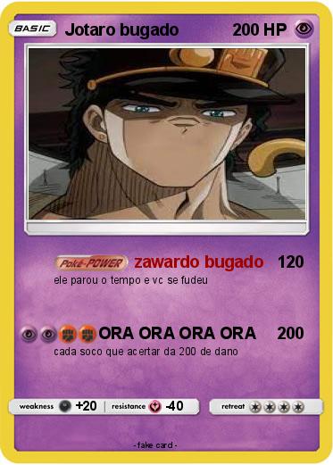Pokemon Jotaro bugado