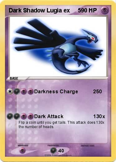 Pokemon Dark Shadow Lugia ex     5