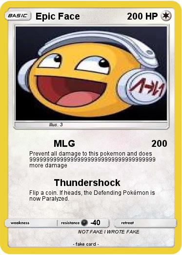 Pokemon Epic Face