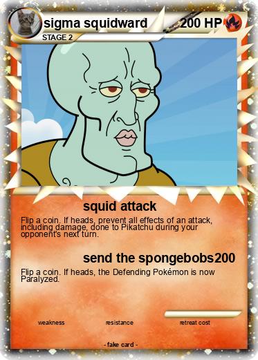 Pokemon sigma squidward