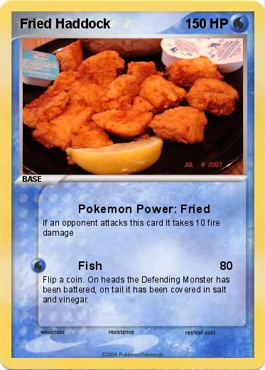 Pokemon Fried Haddock