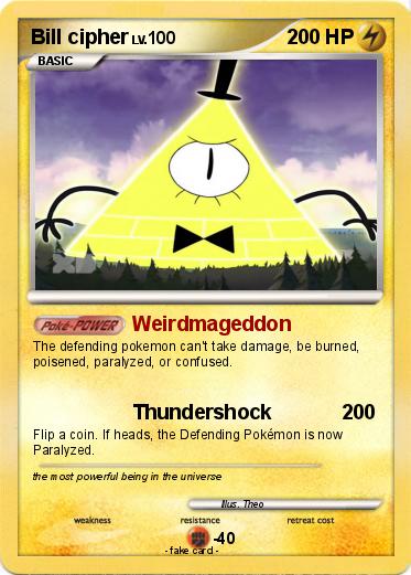 Pokemon Bill cipher