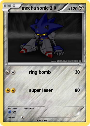 Pokemon mecha sonic 2.0