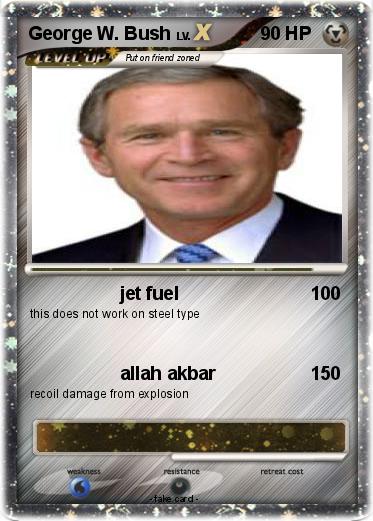 Pokemon George W. Bush