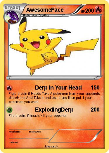 Pokemon AwesomeFace