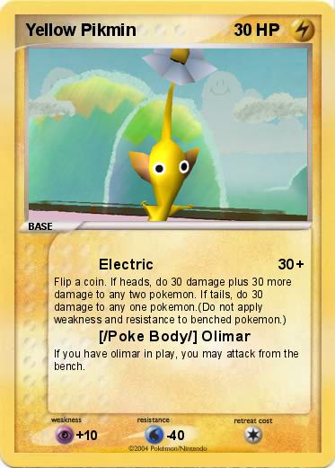 Pokemon Yellow Pikmin