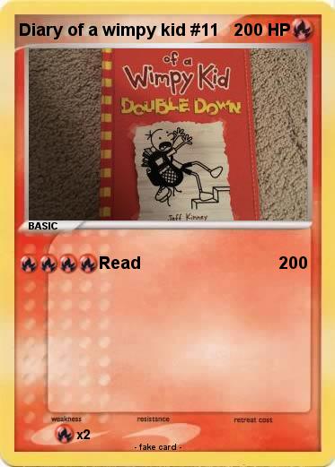 Pokemon Diary of a wimpy kid #11