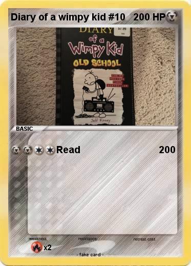 Pokemon Diary of a wimpy kid #10