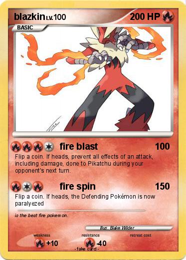 Pokemon blazkin