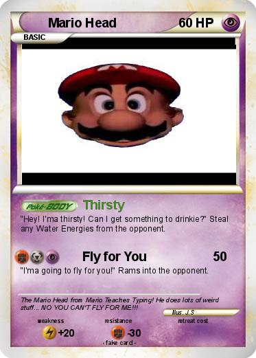 Pokemon Mario Head