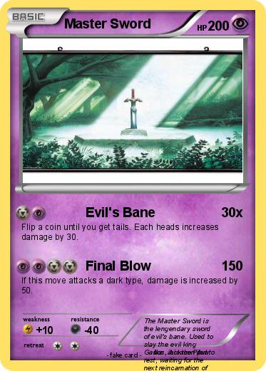 Pokemon Master Sword