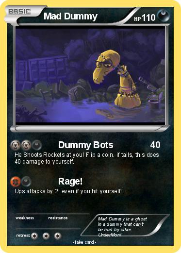 Pokemon Mad Dummy
