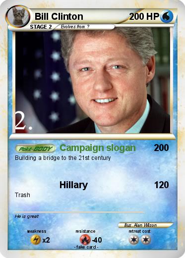 Pokemon Bill Clinton