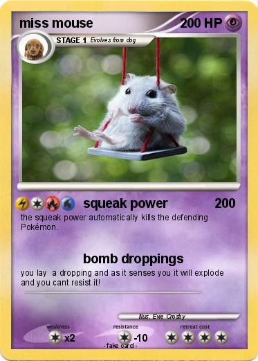 Pokemon miss mouse