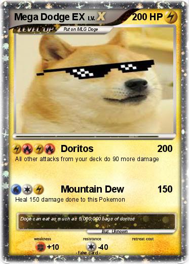 Pokemon Mega Dodge EX