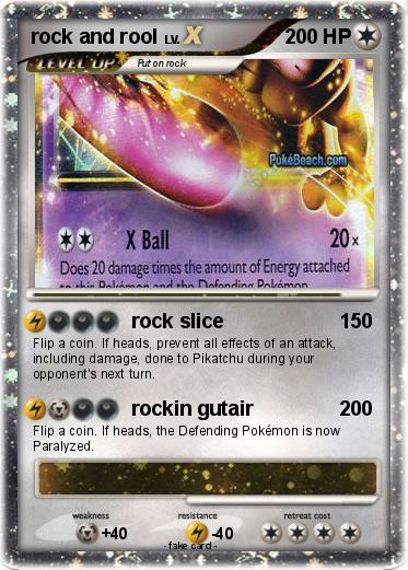 Pokemon rock and rool