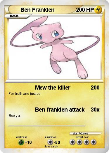 Pokemon Ben Franklen