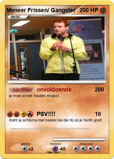 Pokemon Meneer Frissen/ Gangster