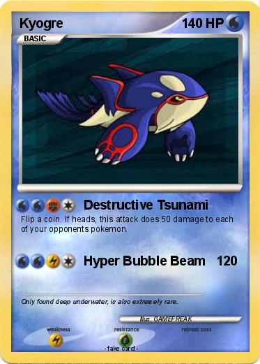 Pokemon Kyogre