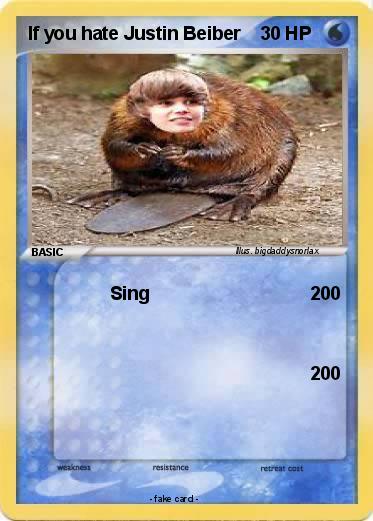 Pokemon If you hate Justin Beiber Pokemon If you hate Justin Beiber