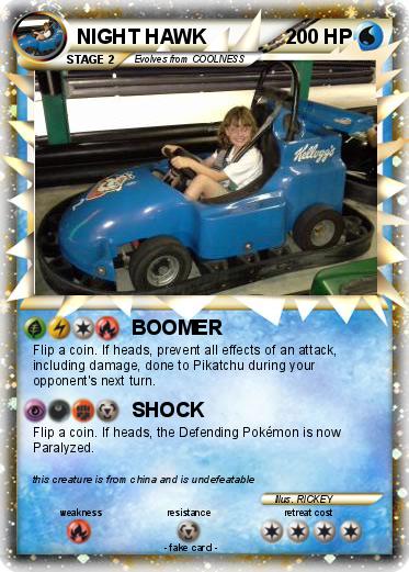 Pokemon NIGHT HAWK