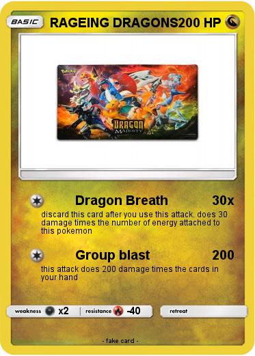 Pokemon RAGEING DRAGONS