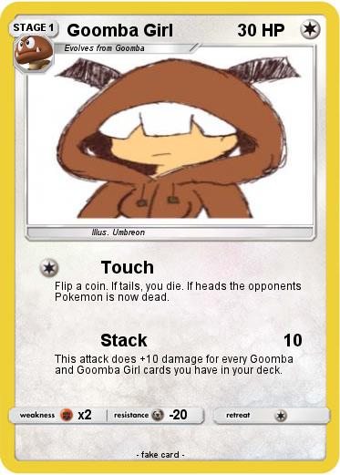 Pokemon Goomba Girl