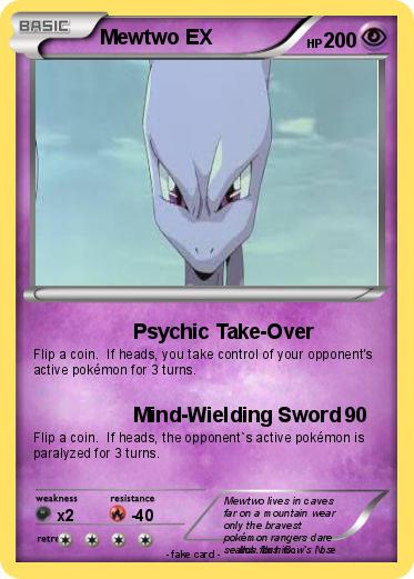 Pokemon Mewtwo EX