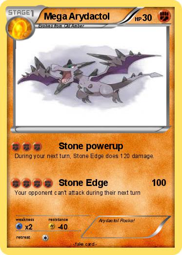 Pokemon Mega Arydactol